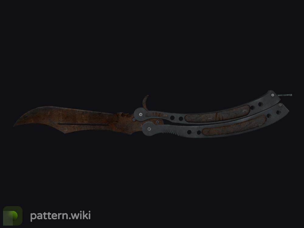 Butterfly Knife Rust Coat seed 76