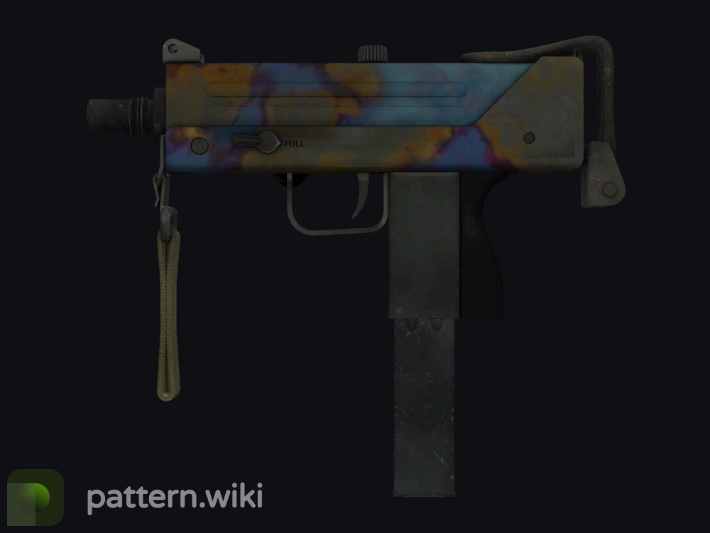 MAC-10 Case Hardened seed 116