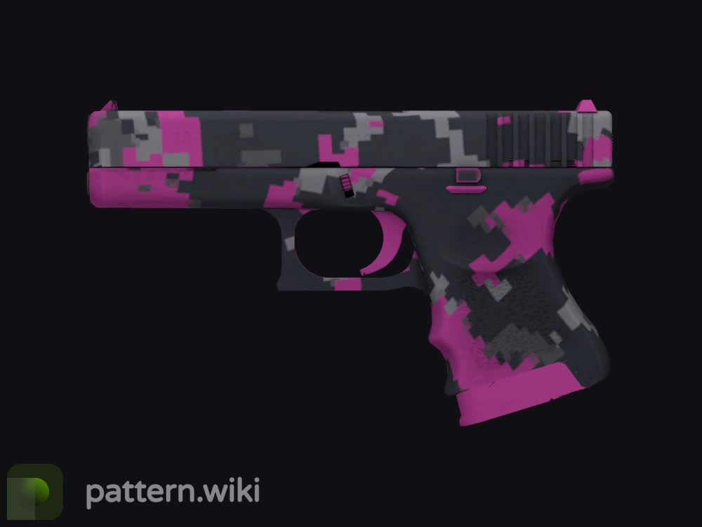 Glock-18 Pink DDPAT seed 156