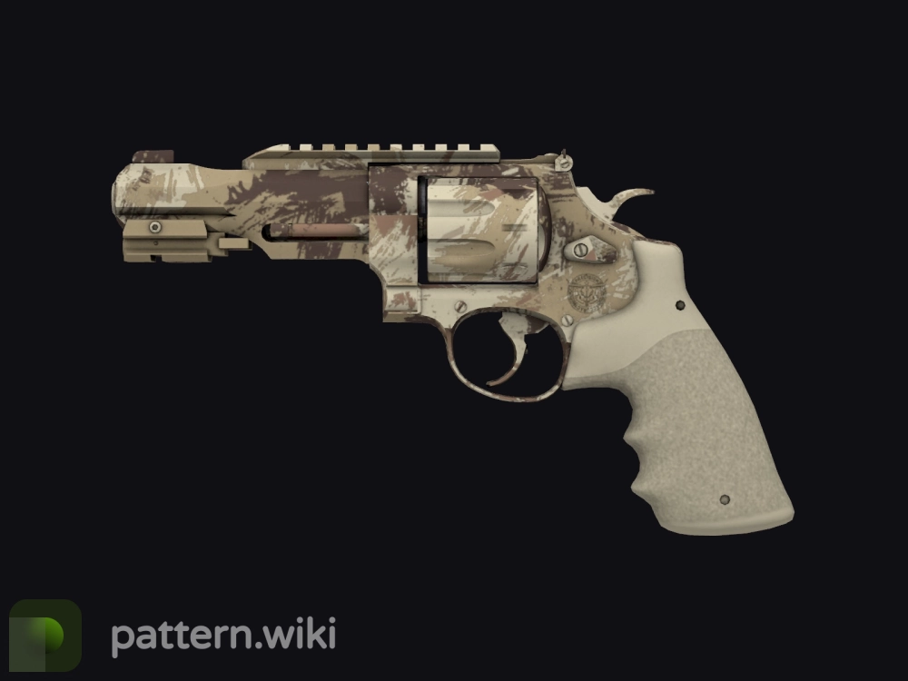 R8 Revolver Desert Brush seed 196