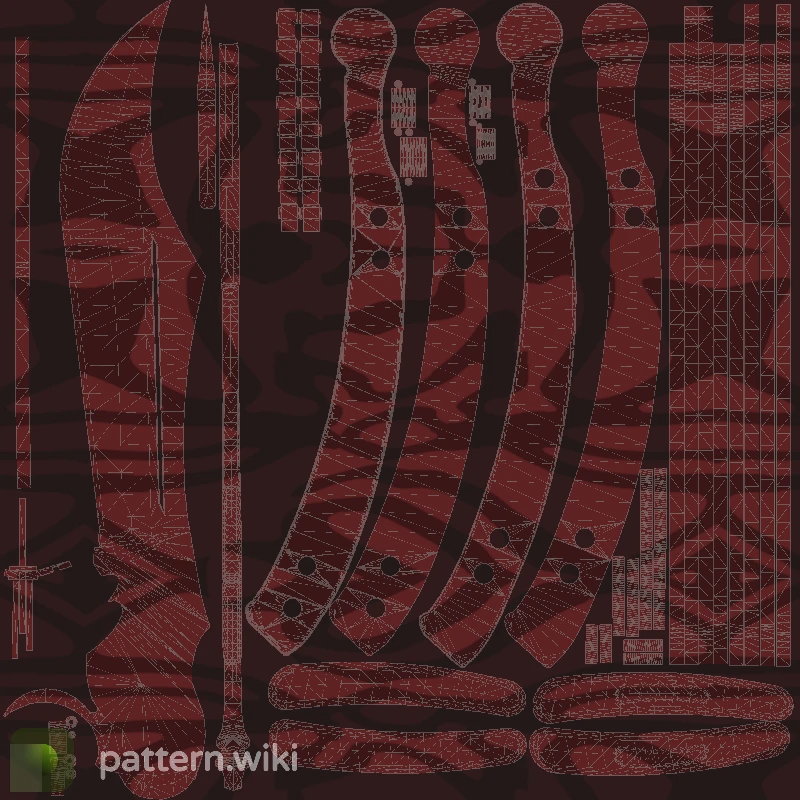 Butterfly Knife Slaughter seed 872 pattern template