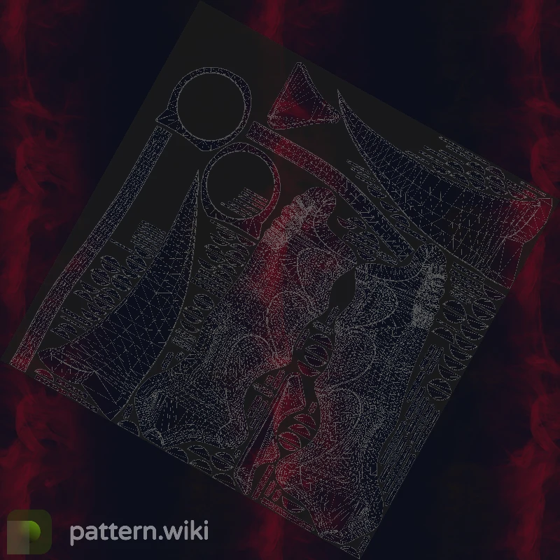 Karambit Doppler seed 476 pattern template