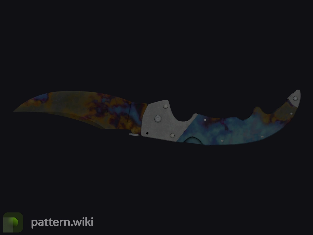 Falchion Knife Case Hardened seed 169