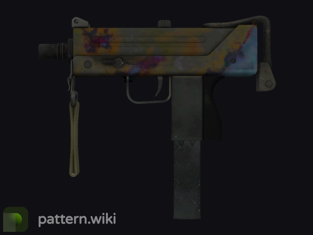 MAC-10 Case Hardened seed 843