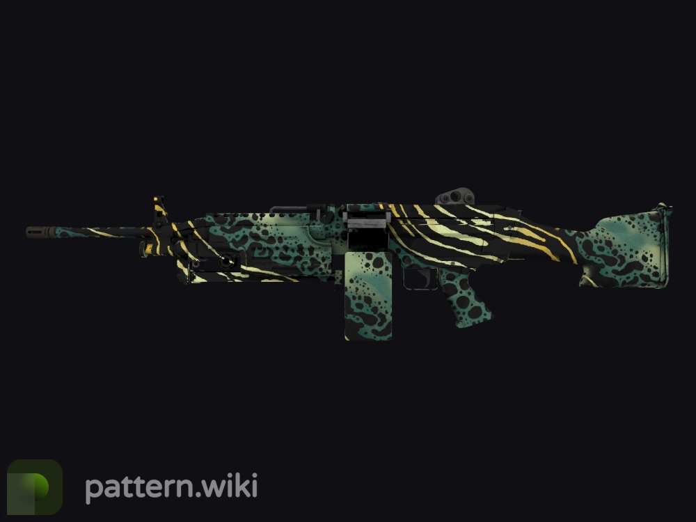 M249 Emerald Poison Dart seed 864