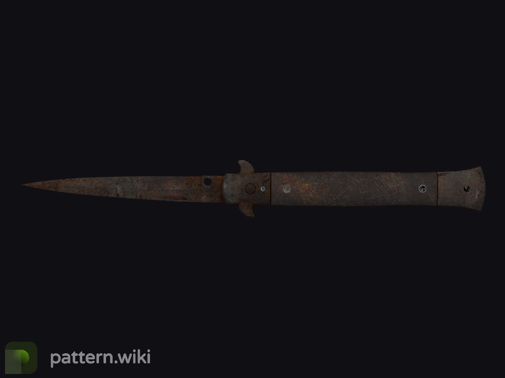 Stiletto Knife Rust Coat seed 662