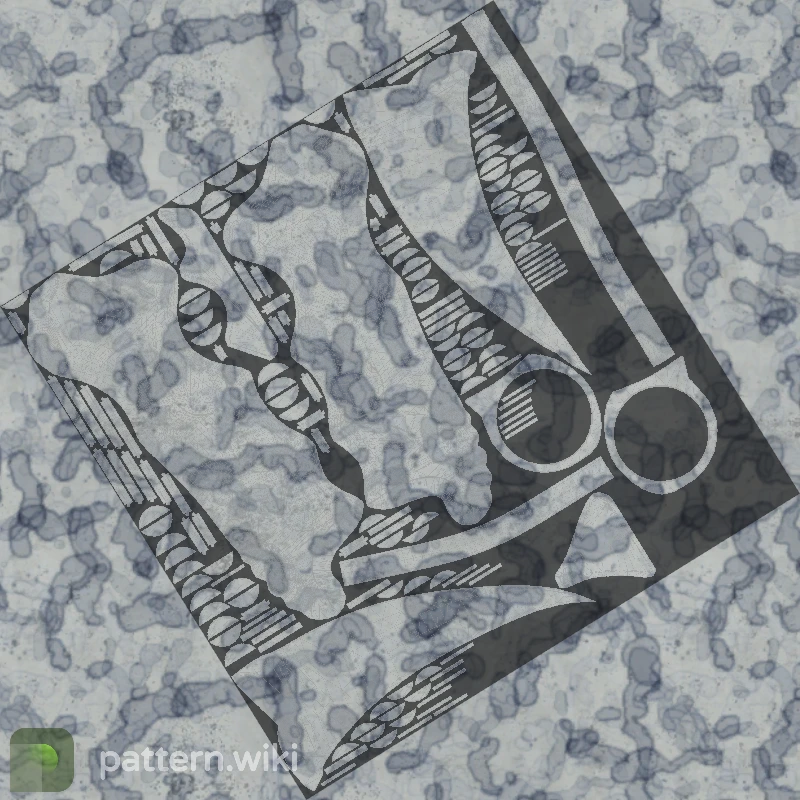 Karambit Stained seed 6 pattern template