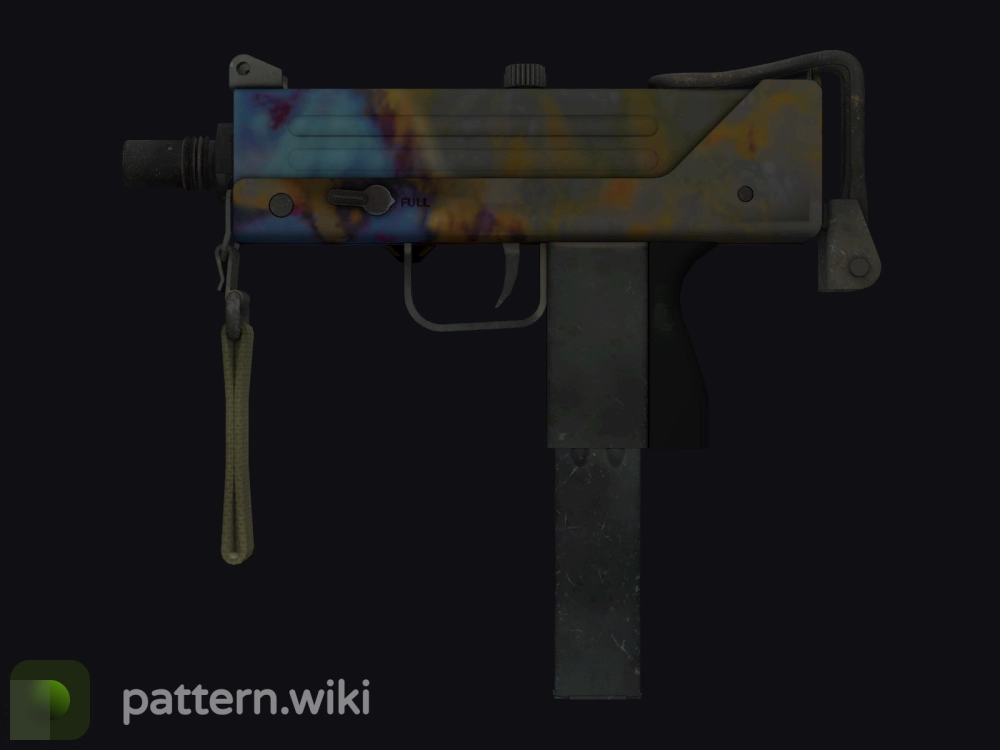 MAC-10 Case Hardened seed 204