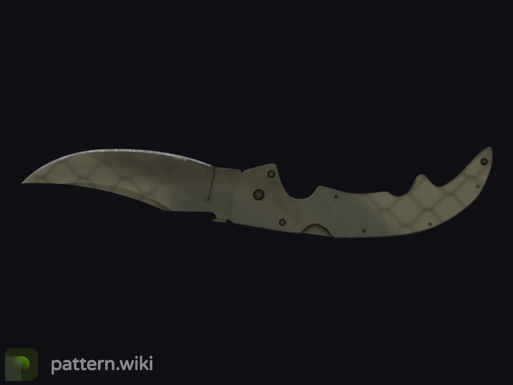 Falchion Knife Safari Mesh seed 513