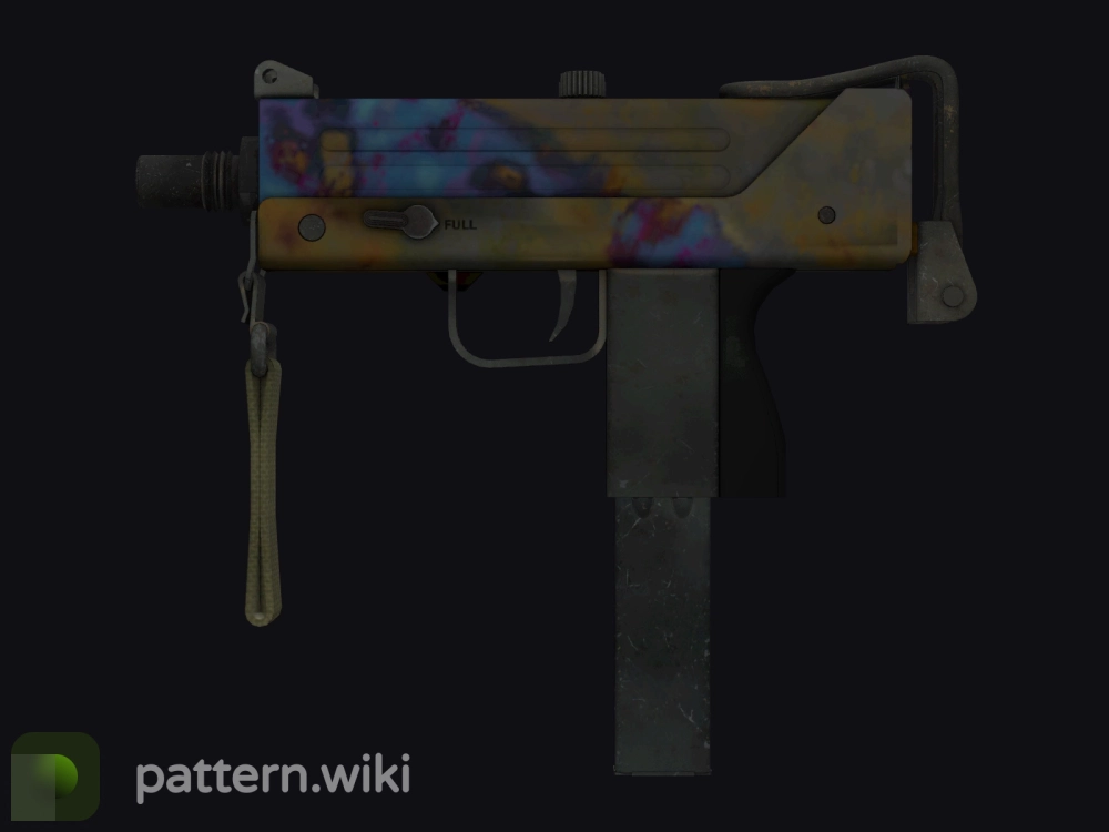 MAC-10 Case Hardened seed 728