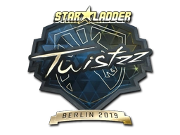 Sticker Twistzz (Gold) | Berlin 2019 preview