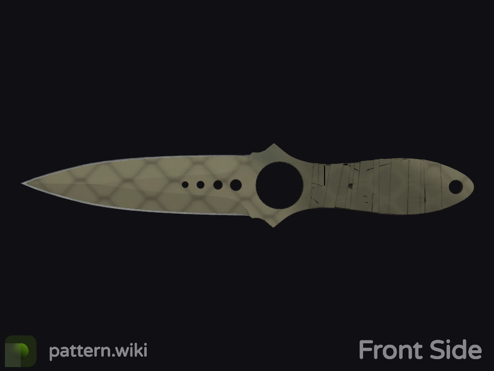 Skeleton Knife Safari Mesh seed 355