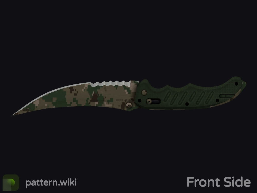 Flip Knife Forest DDPAT seed 731