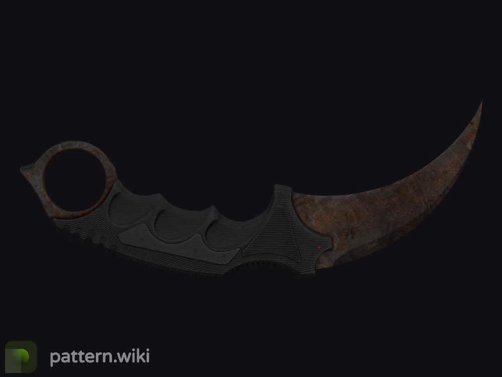 Karambit Rust Coat seed 963