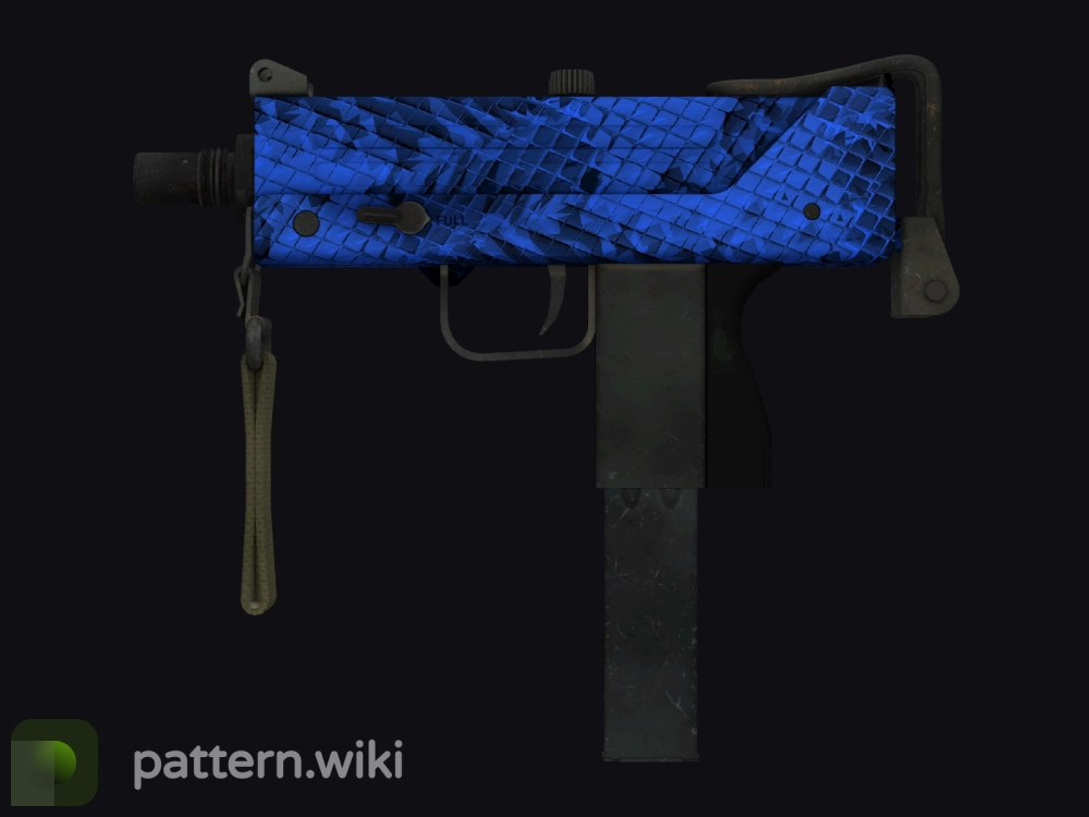 MAC-10 Lapis Gator seed 793