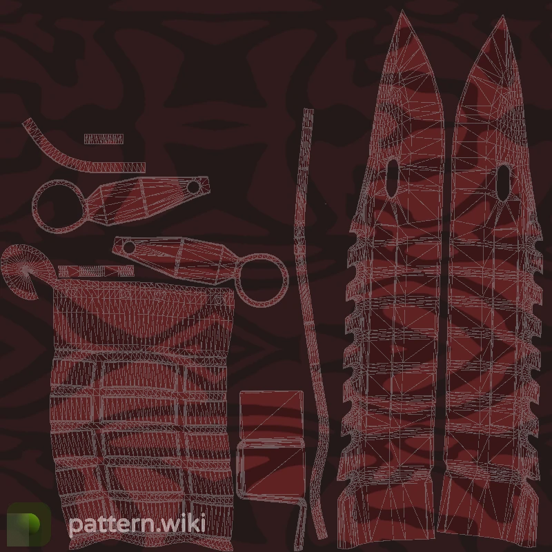 M9 Bayonet Slaughter seed 651 pattern template