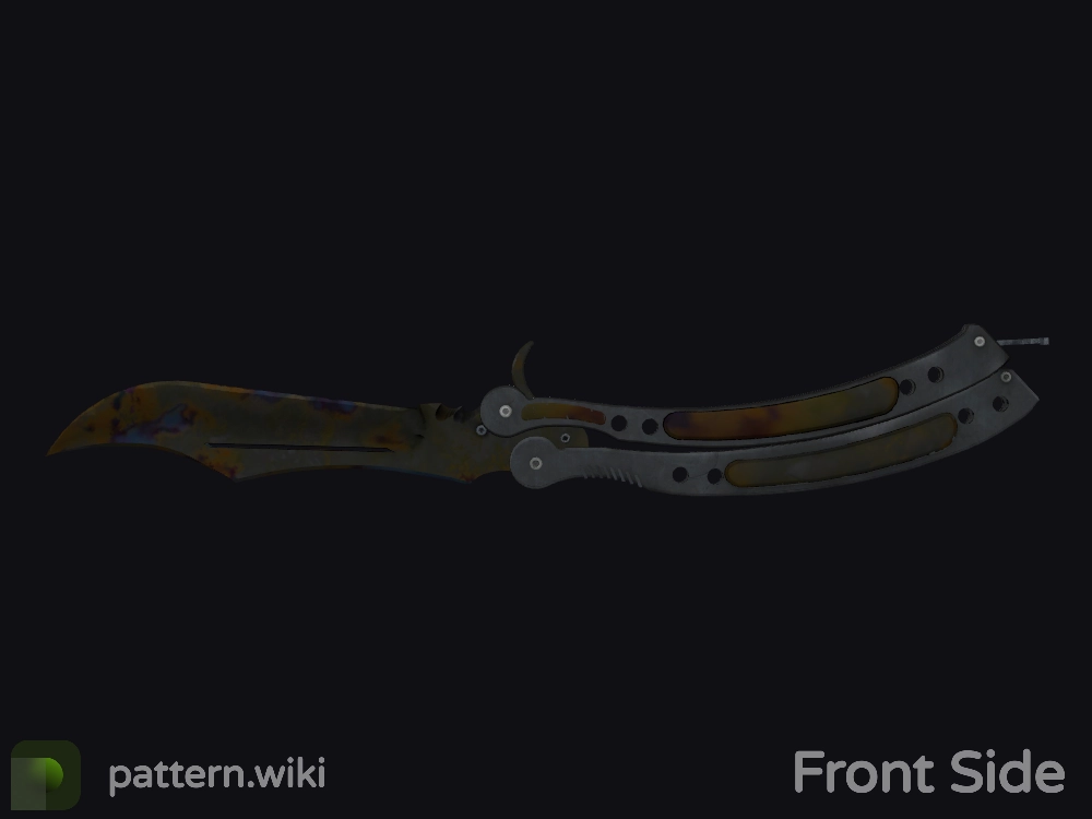 Butterfly Knife Case Hardened seed 363