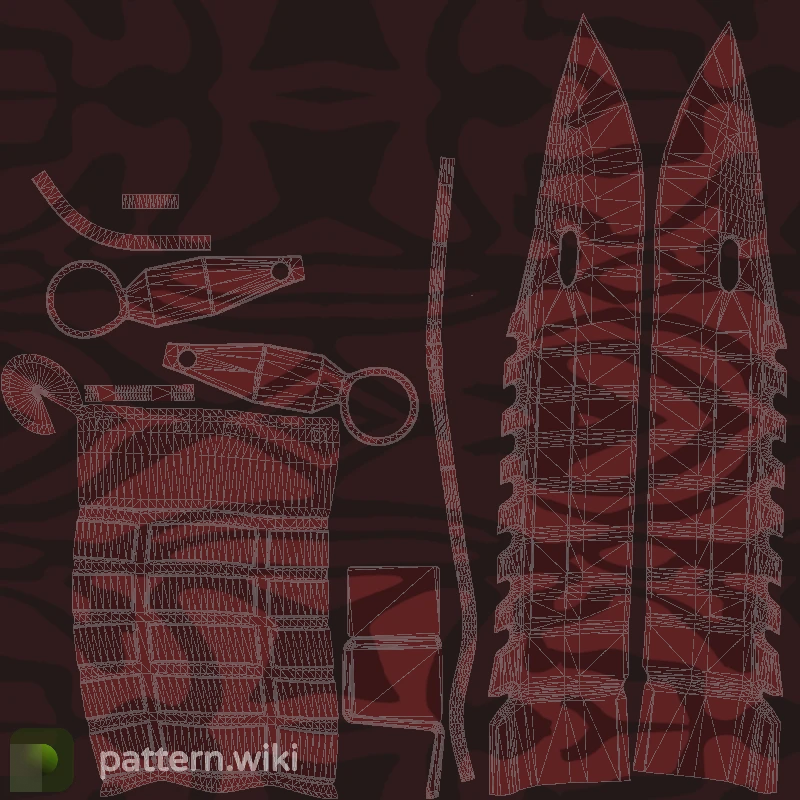 M9 Bayonet Slaughter seed 287 pattern template