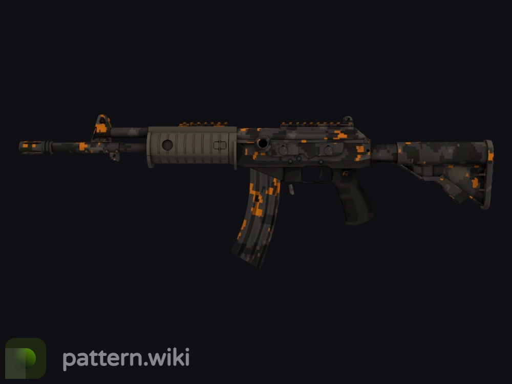 Galil AR Orange DDPAT seed 148