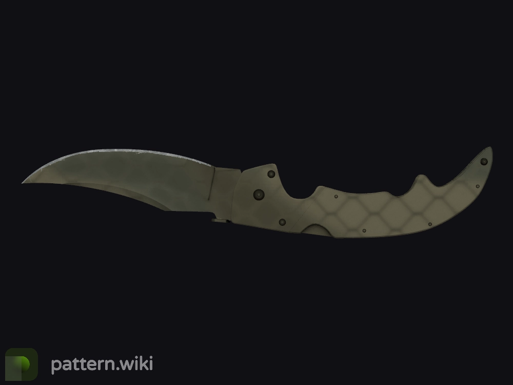 Falchion Knife Safari Mesh seed 239