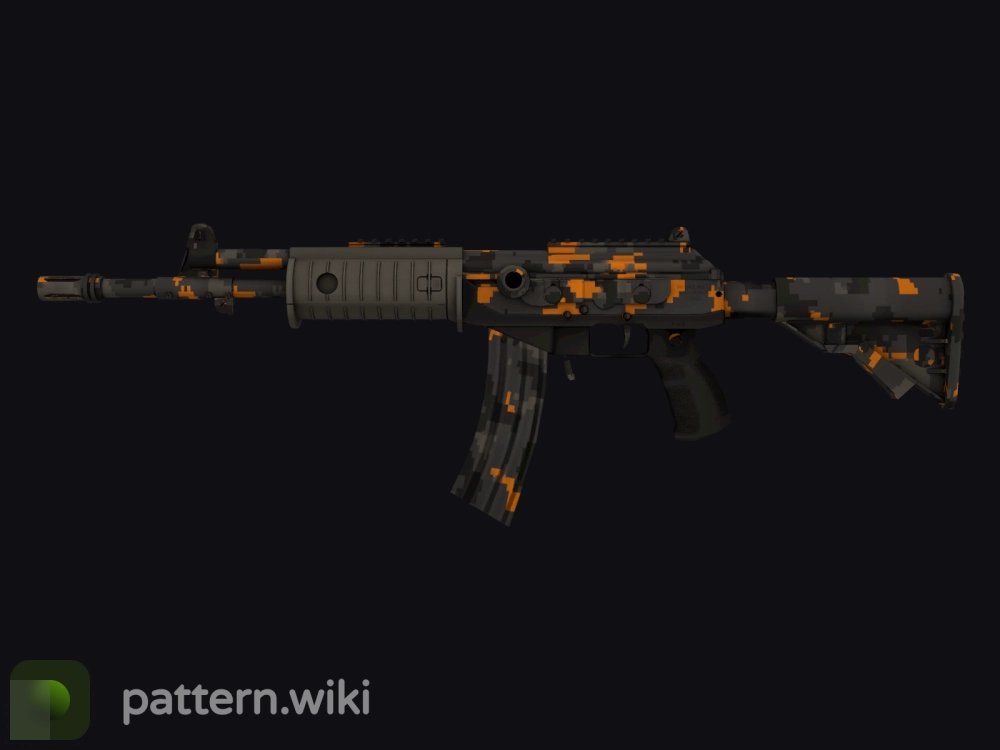 Galil AR Orange DDPAT seed 964