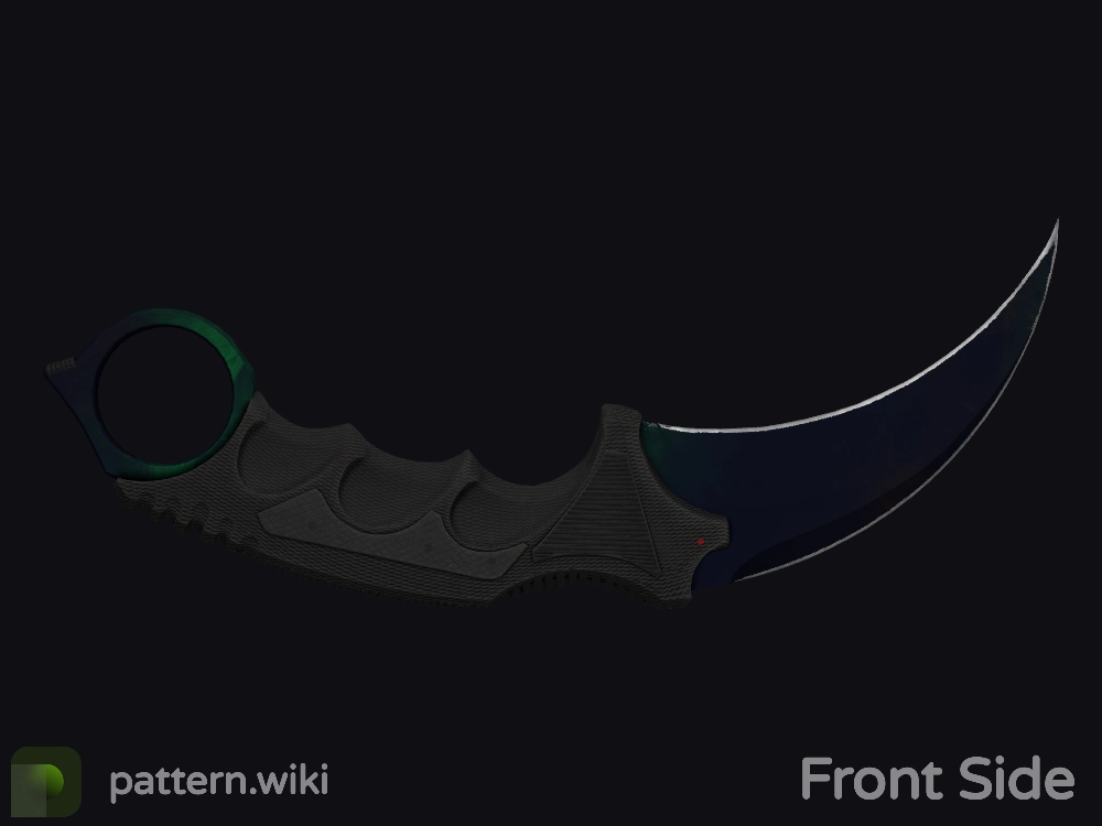 Karambit Gamma Doppler seed 661