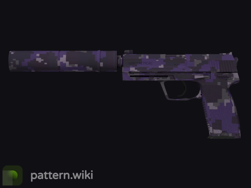 USP-S Purple DDPAT seed 499