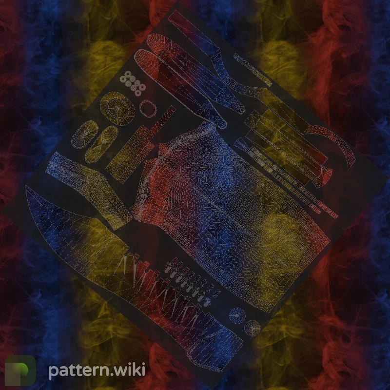 Bowie Knife Marble Fade seed 468 pattern template