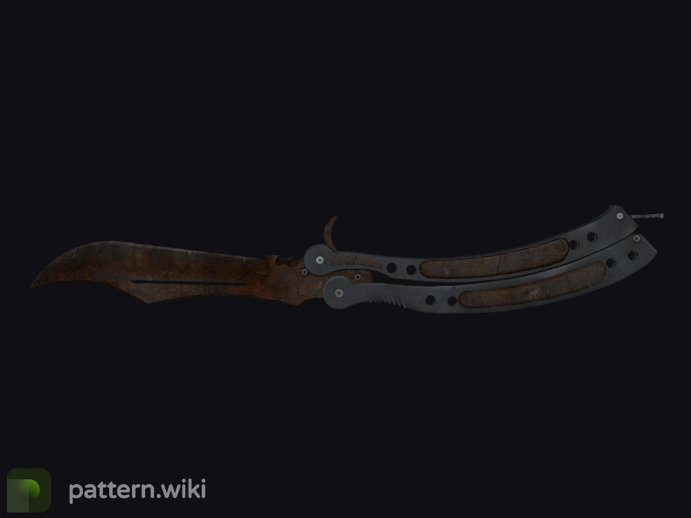 Butterfly Knife Rust Coat seed 217