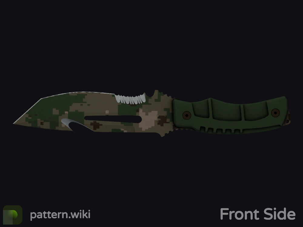 Survival Knife Forest DDPAT seed 395