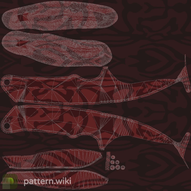 Gut Knife Slaughter seed 786 pattern template