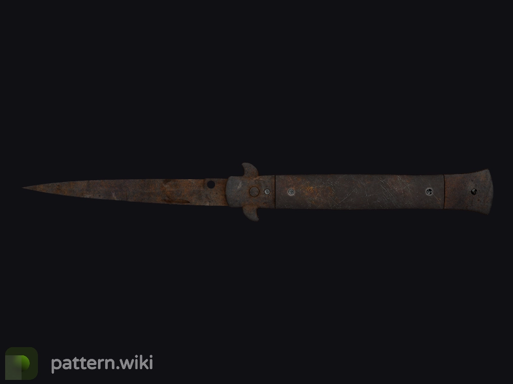 Stiletto Knife Rust Coat seed 184