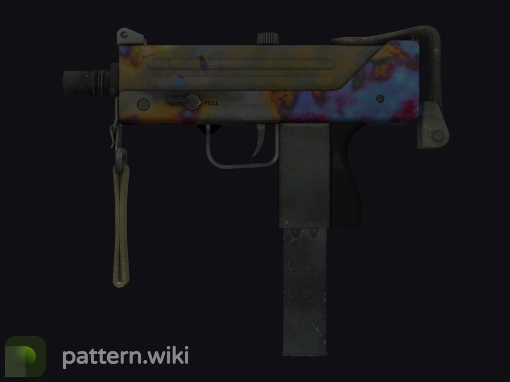 MAC-10 Case Hardened seed 49