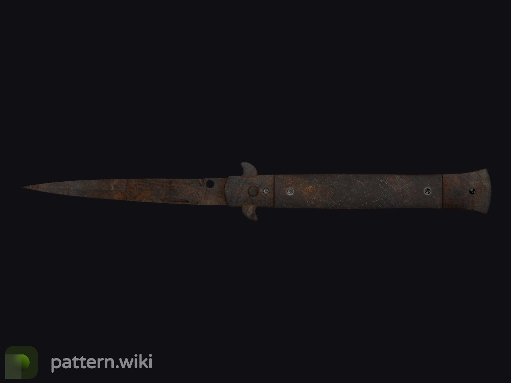 Stiletto Knife Rust Coat seed 102