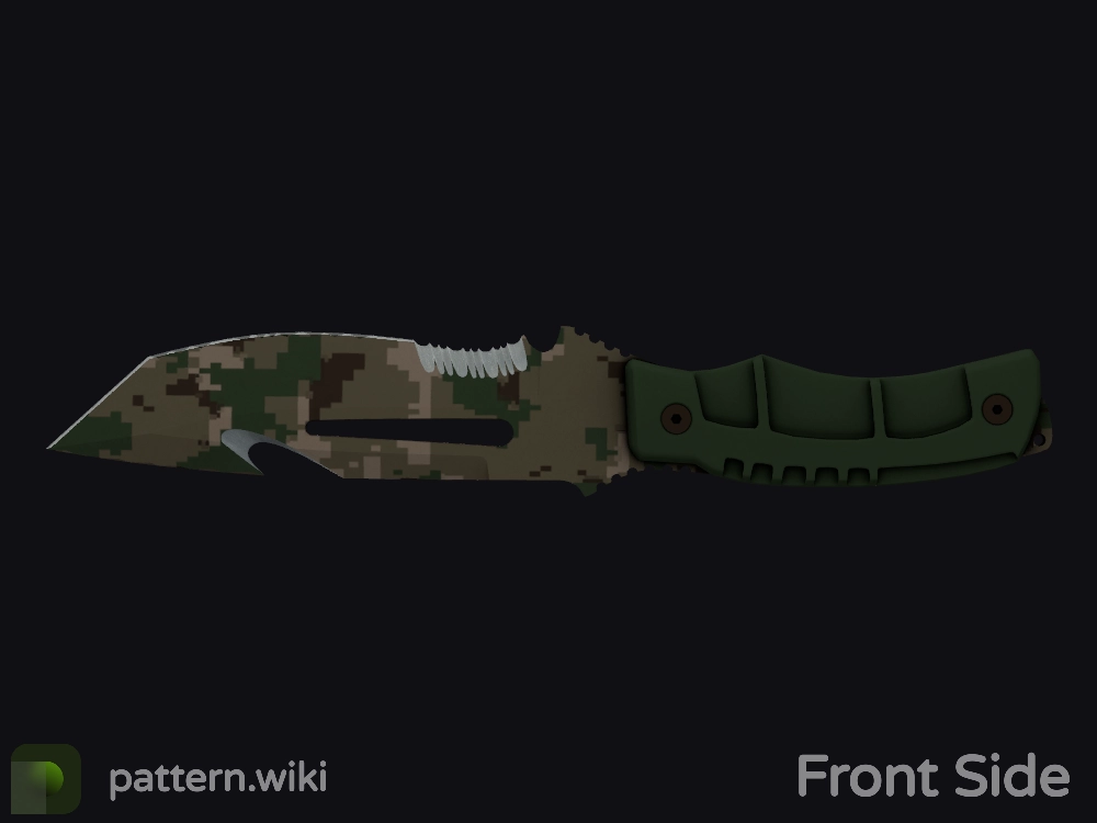 Survival Knife Forest DDPAT seed 140