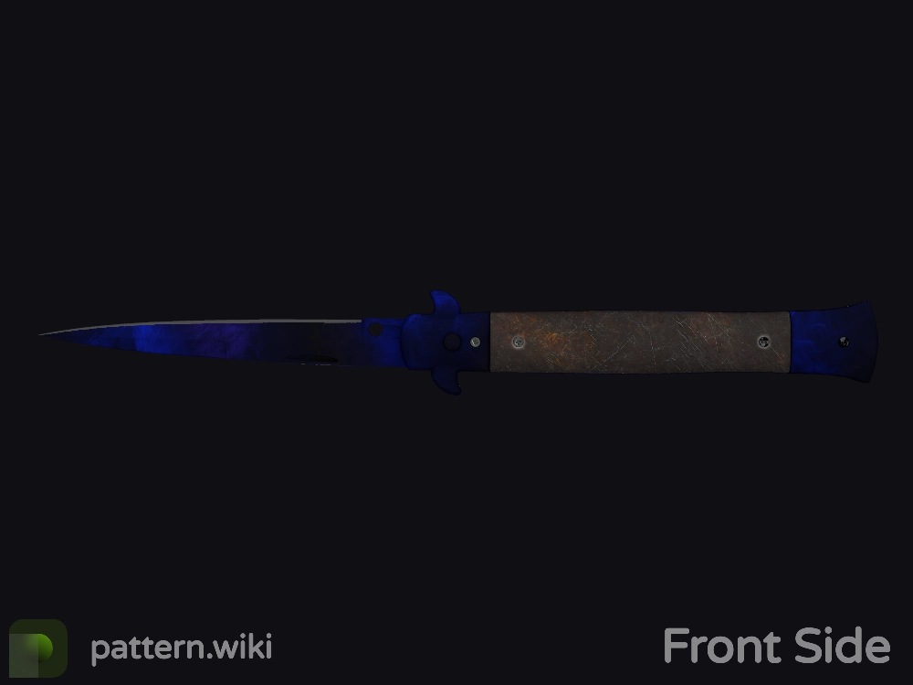 Stiletto Knife Doppler seed 206