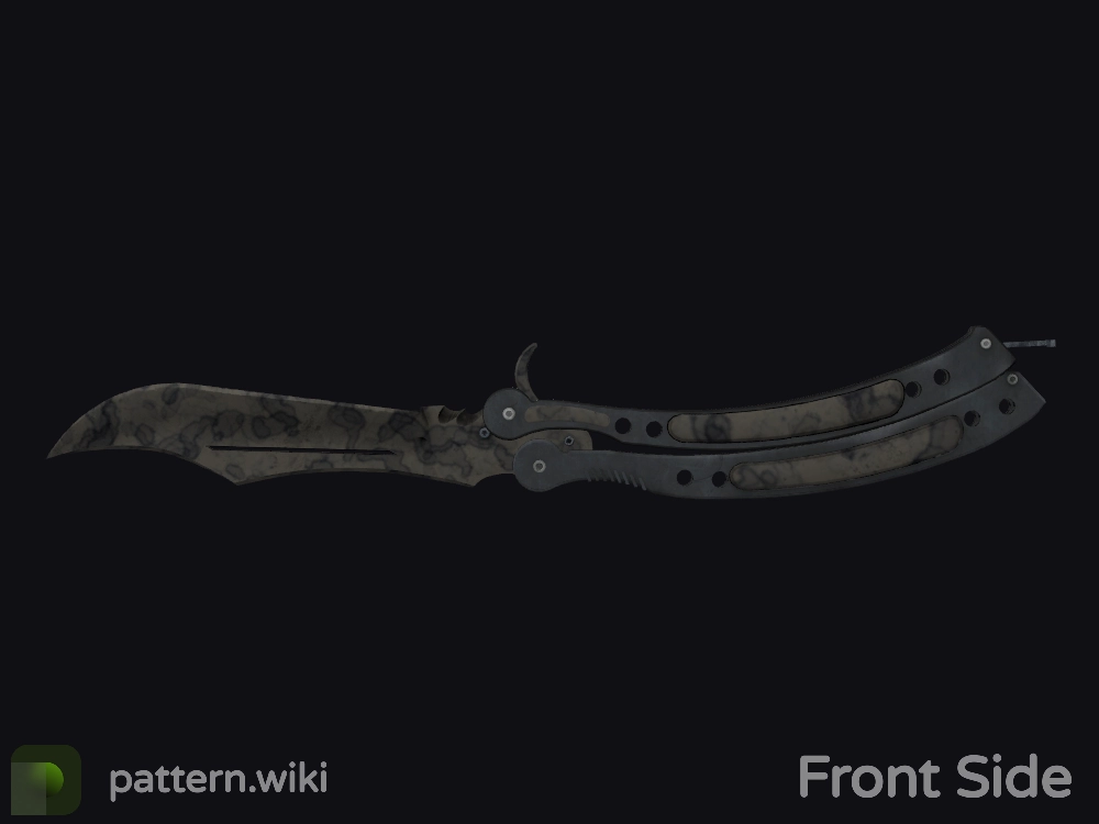 Butterfly Knife Stained seed 236