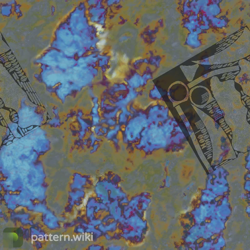 Karambit Case Hardened seed 24 pattern template