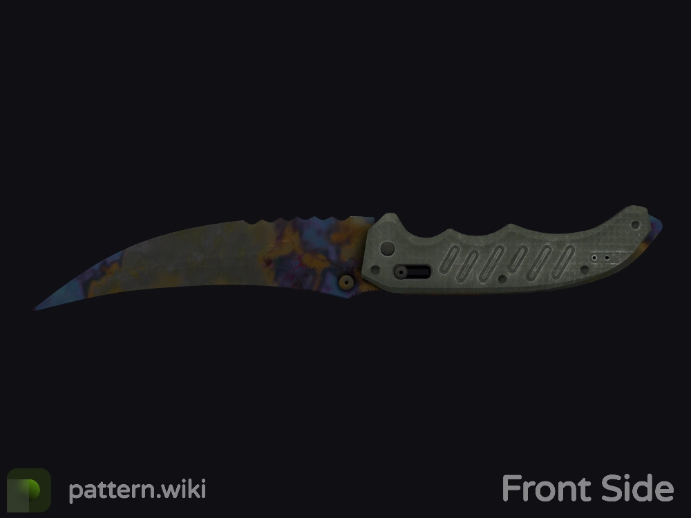 Flip Knife Case Hardened seed 356