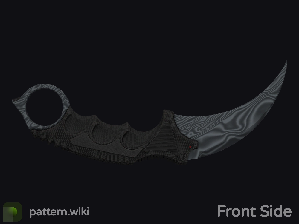 Karambit Damascus Steel seed 954