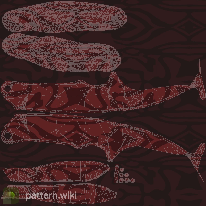 Gut Knife Slaughter seed 732 pattern template