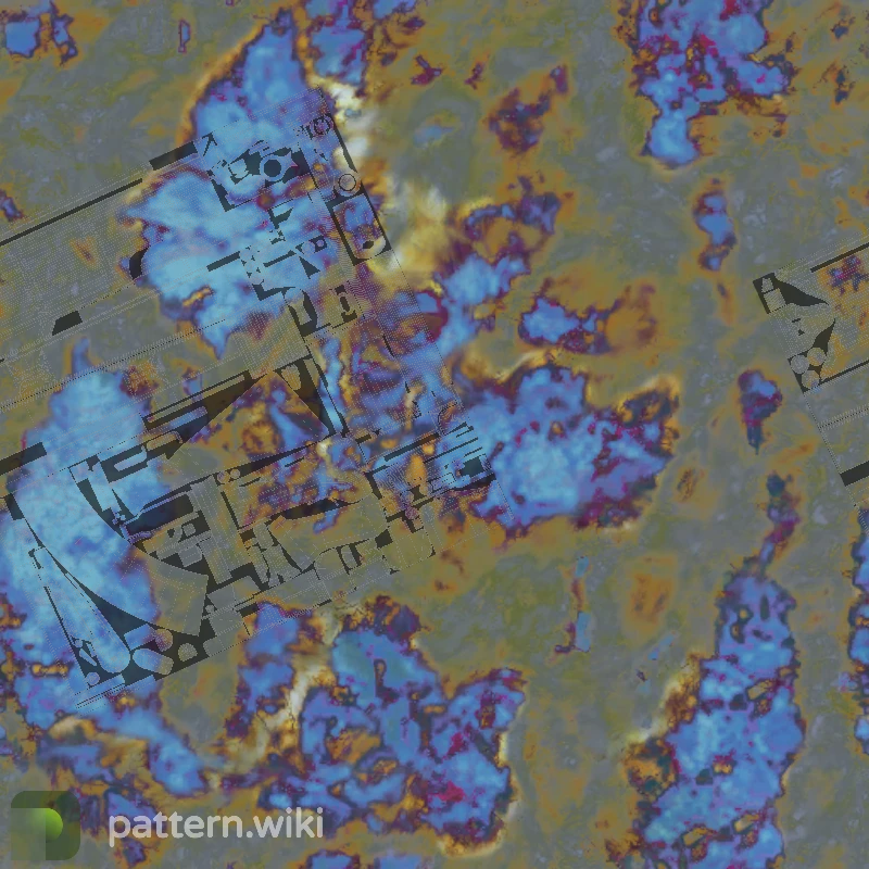 AK-47 Case Hardened seed 108 pattern template