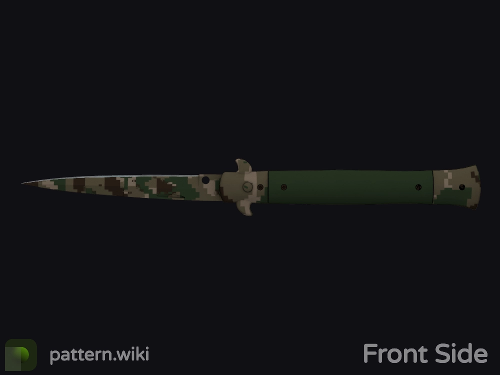 Stiletto Knife Forest DDPAT seed 43