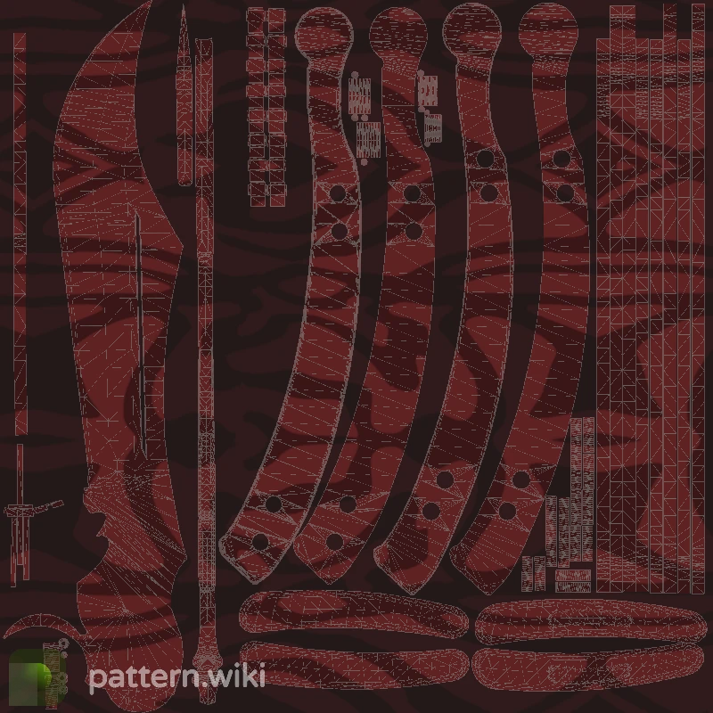 Butterfly Knife Slaughter seed 946 pattern template