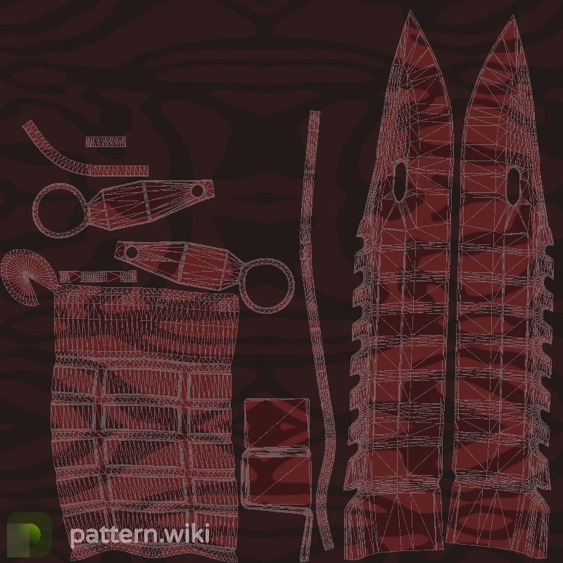 M9 Bayonet Slaughter seed 767 pattern template