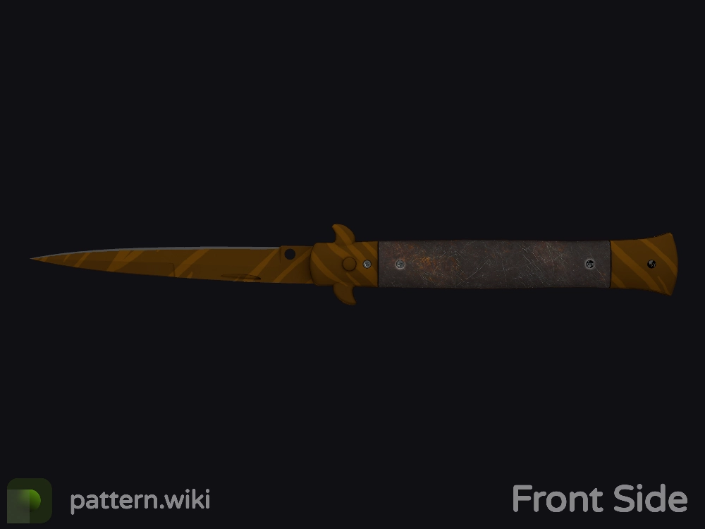 Stiletto Knife Tiger Tooth seed 31