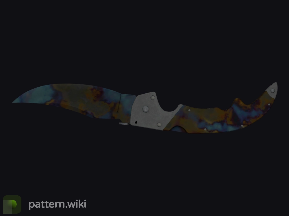 Falchion Knife Case Hardened seed 147