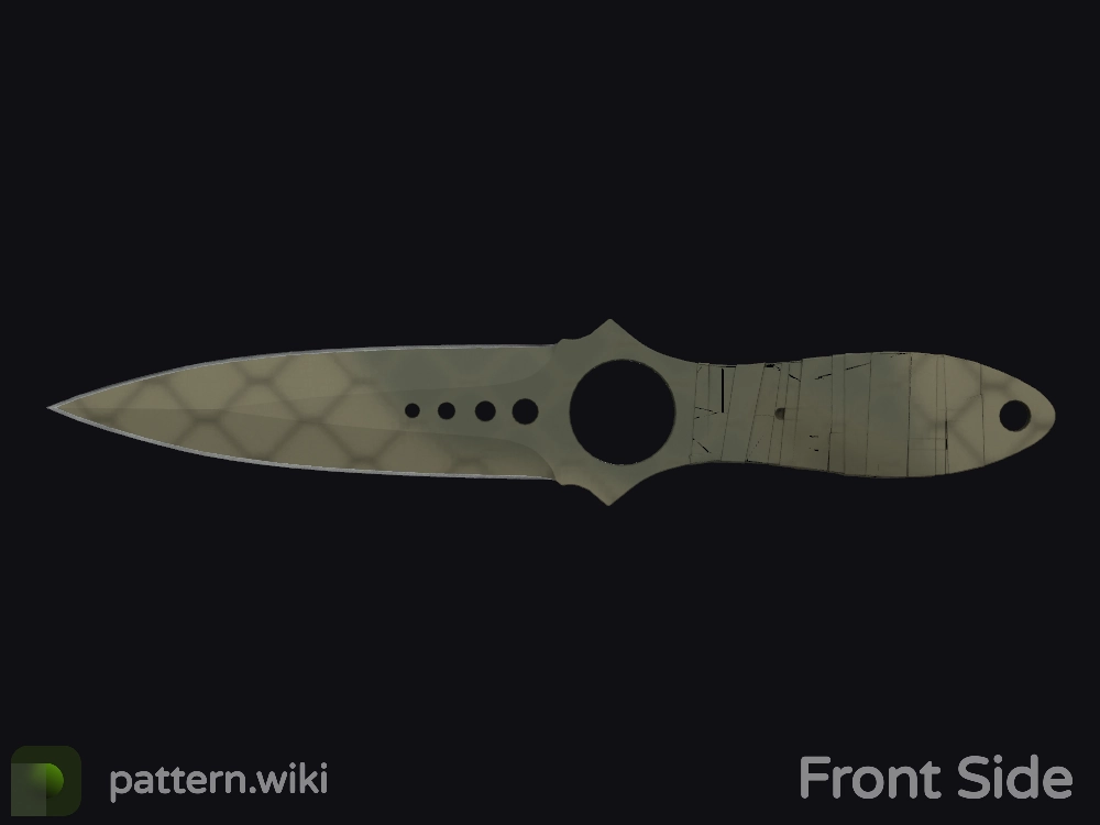 Skeleton Knife Safari Mesh seed 856