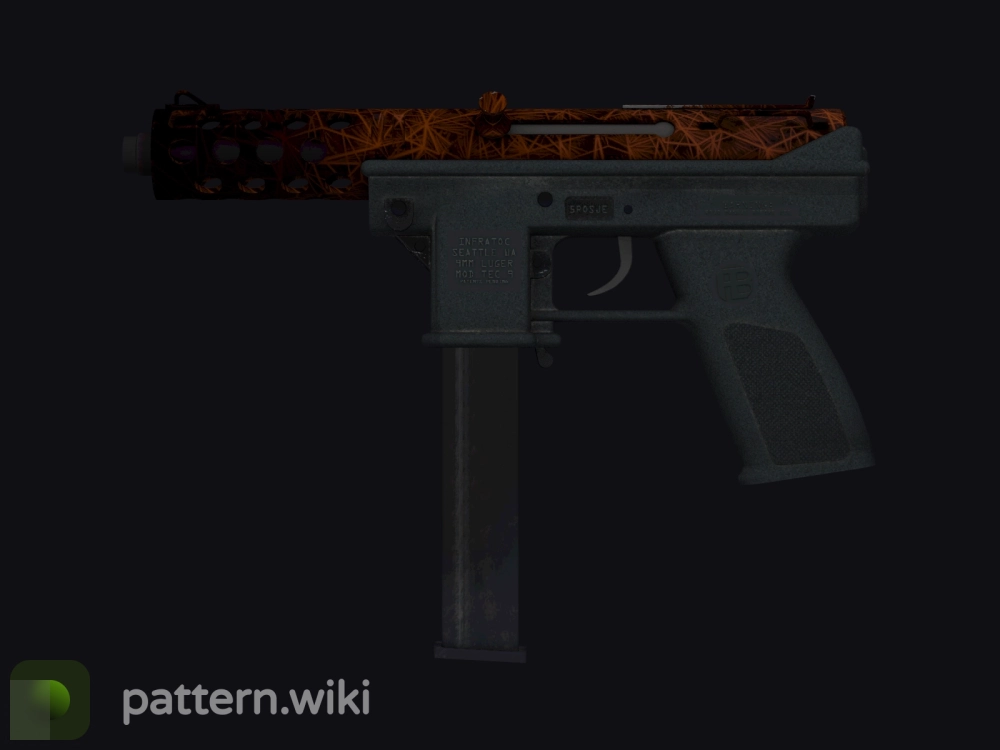 Tec-9 Red Quartz seed 43