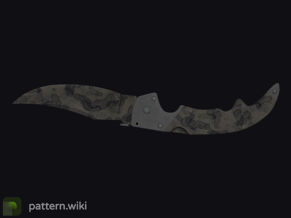 Falchion Knife Stained seed 95